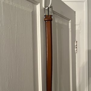 Perry Ellis Portfolio Brown Leather Belt